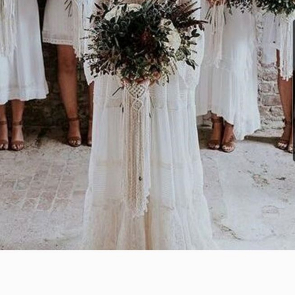 Elegant White Wedding Dress